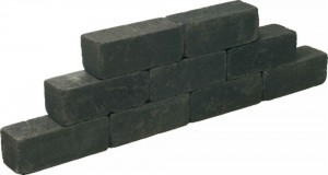 8101409 Blockstone 15x15x40 Black