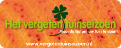 Logo vergeten tuinseizoen